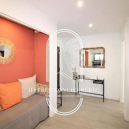Hyeres-centre Coquet T3 Wifi Parking Clim Salon By Hc Apartment Hyeres
