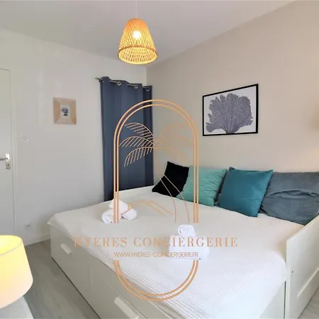 Apartment Hyeres-centre Coquet T3 Wifi Parking Clim Salon By Hc