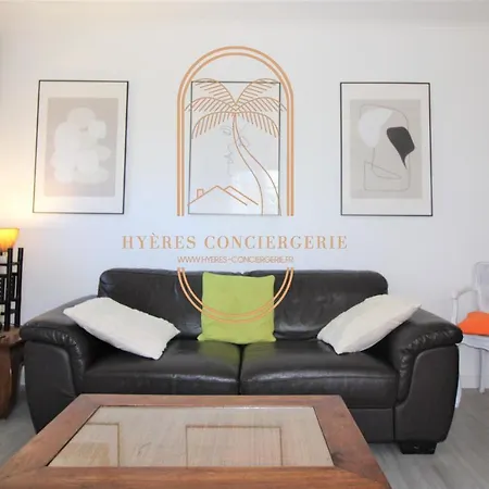 Hyeres-centre Coquet T3 Wifi Parking Clim Salon By Hc * Hyeres